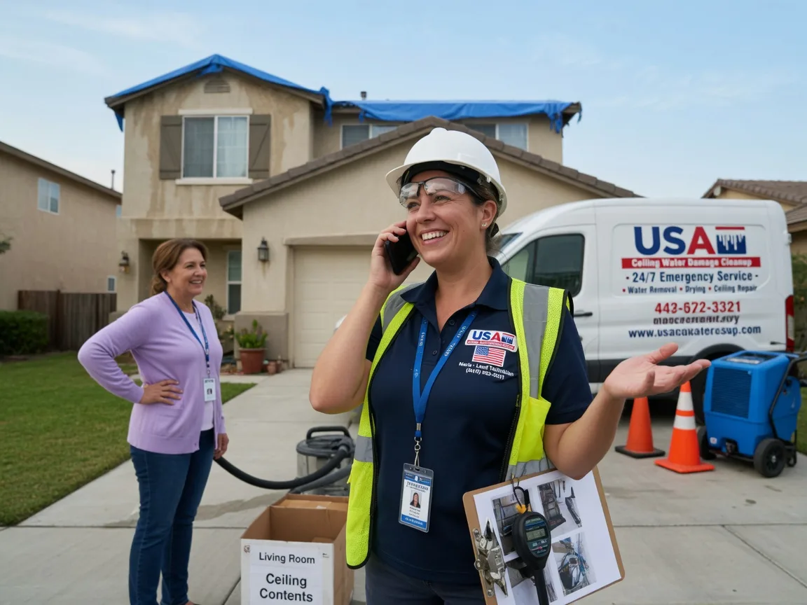 Ceiling Water Damage Restoration Linton, IN FAQs